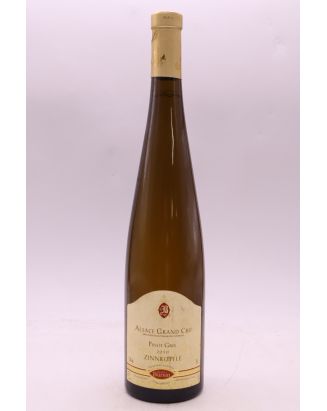 Agathe Bursin Alsace Grand cru Pinot Gris Zinnkoepfle 2010