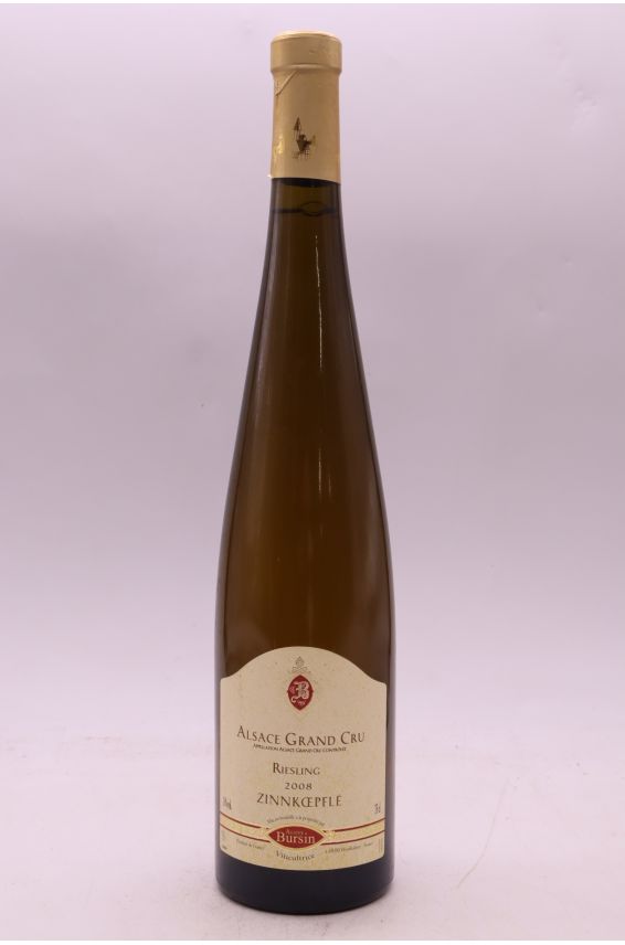 Agathe Bursin Alsace Grand cru Rieslinf Zinnkoepfle 2008