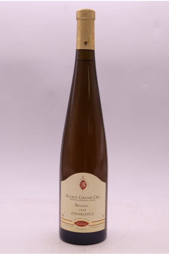 Agathe Bursin Alsace Grand cru Rieslinf Zinnkoepfle 2008