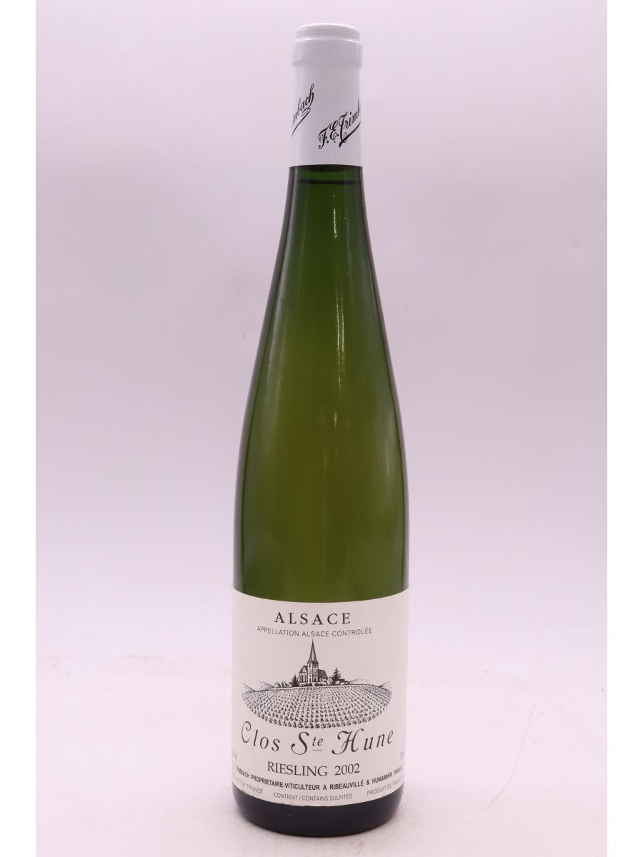 photo du vin Trimbach Alsace Riesling Clos Sainte Hune 2002