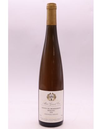 Albert Boxler Alsace grand cru Riesling Sommerberg Vendanges Tardives 2003