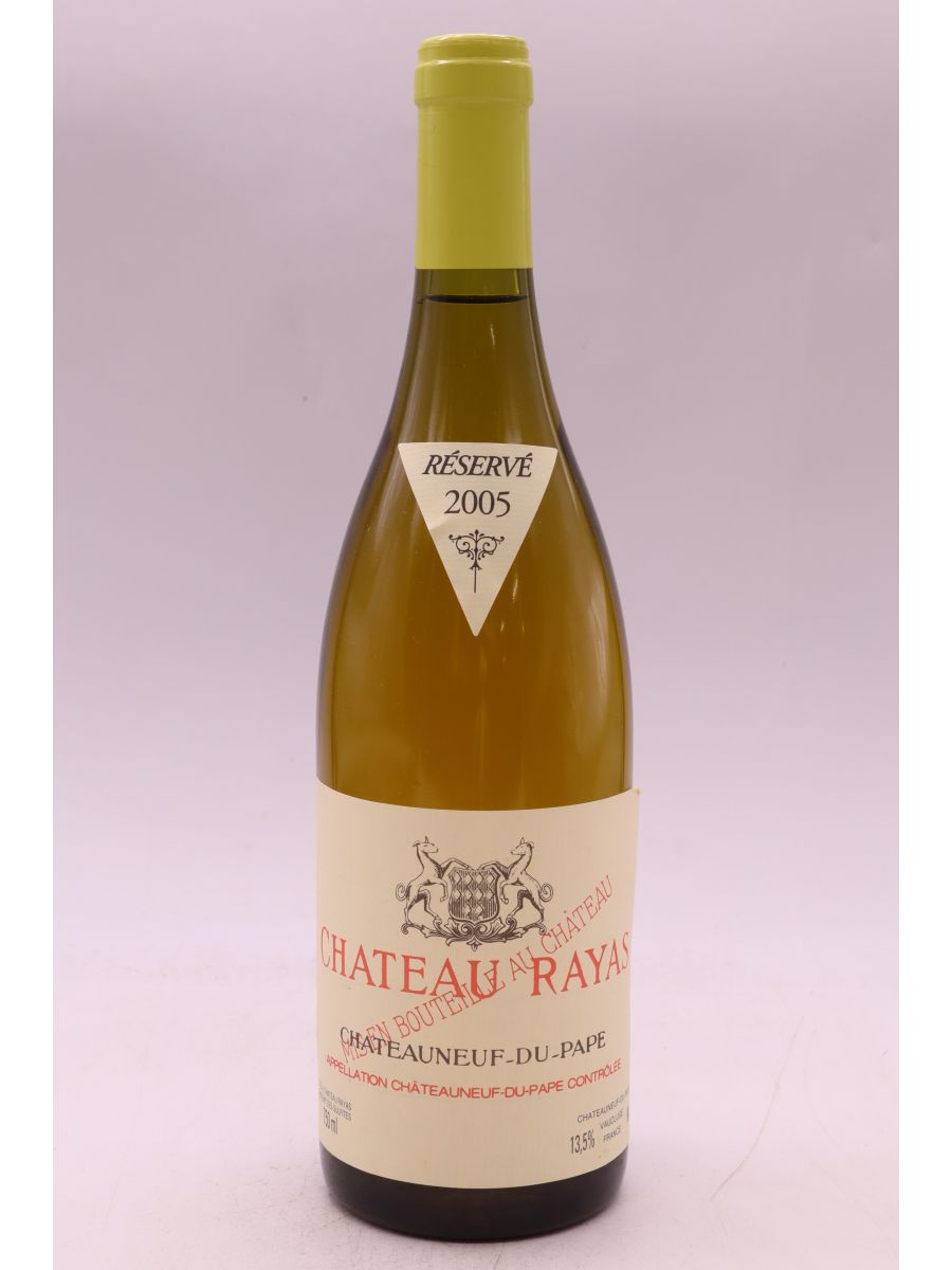photo du vin Rayas 2005 Blanc