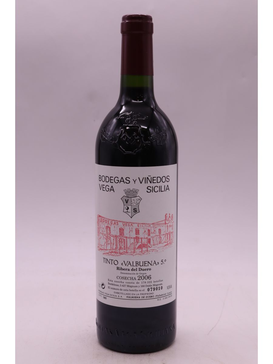 image du vin Vega Sicilia Valbuena 2006