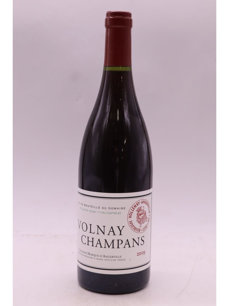 photo du vin Marquis d’Angerville Volnay 1er Cru Champans 2019