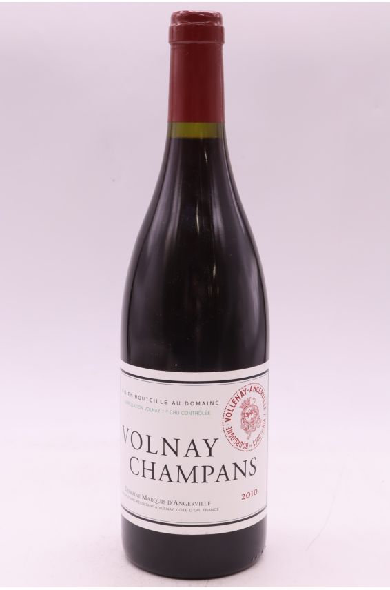 Marquis d'Angerville Volnay 1er cru Champans 2010