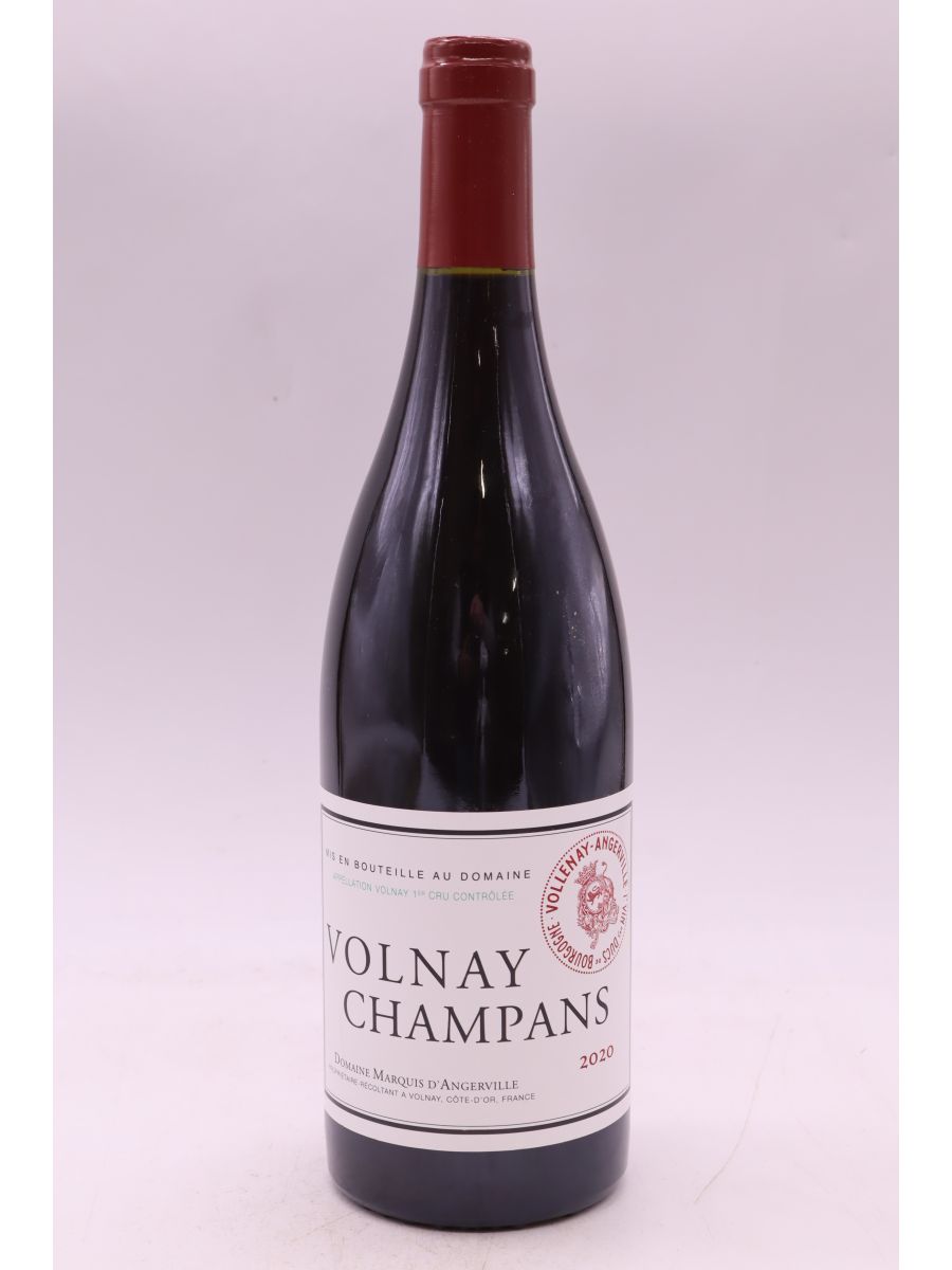 photo du vin Marquis d’Angerville Volnay 1er Cru Champans 2020