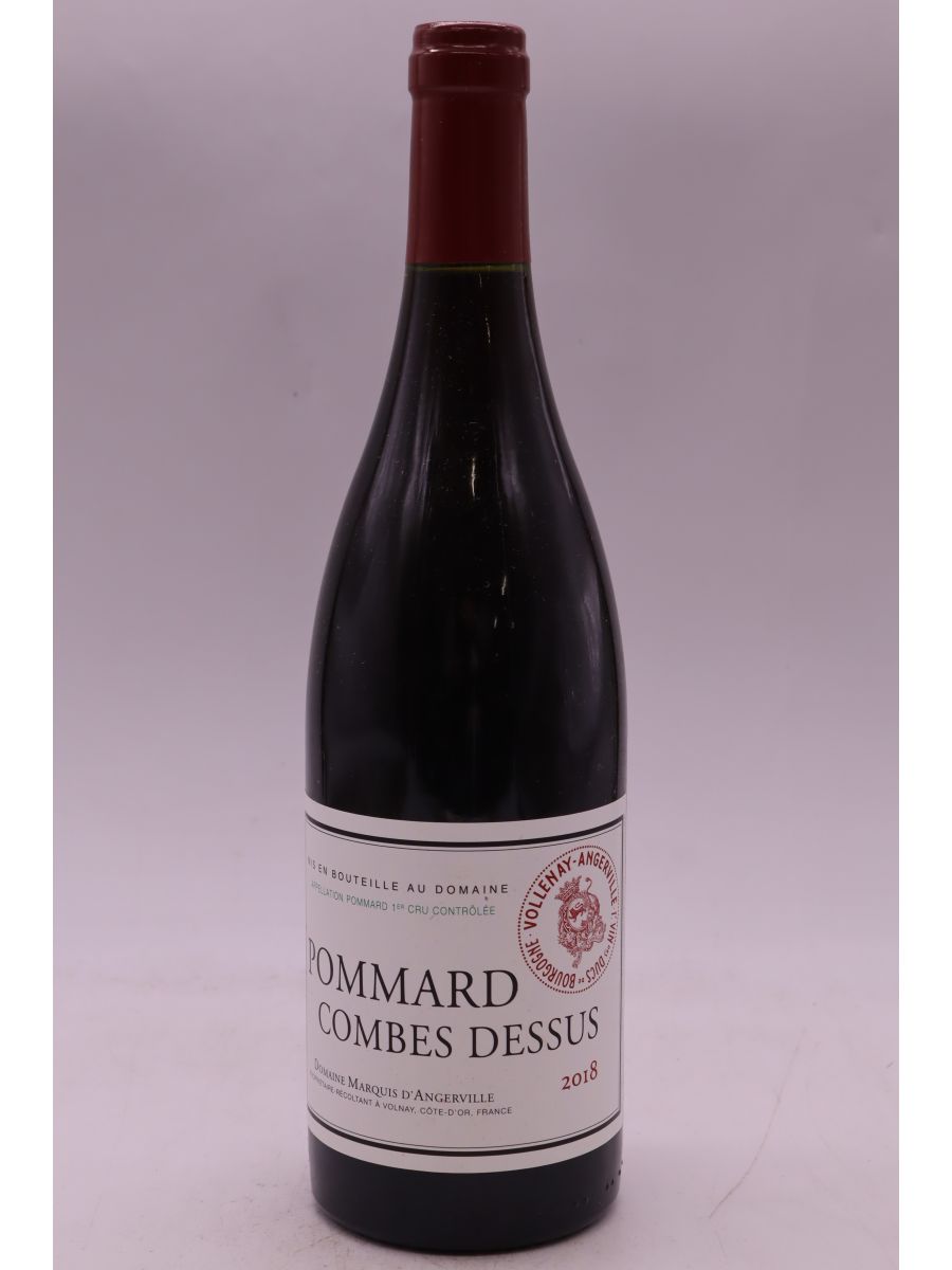 photo du vin Marquis d’Angerville Pommard 1er Cru Combes Dessus 2018