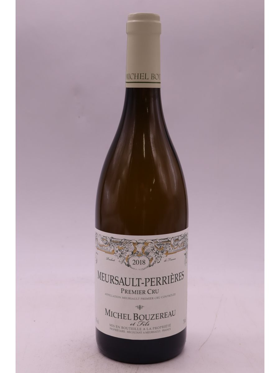 photos du vin Michel Bouzereau Meursault 1er Cru Perrières 2018