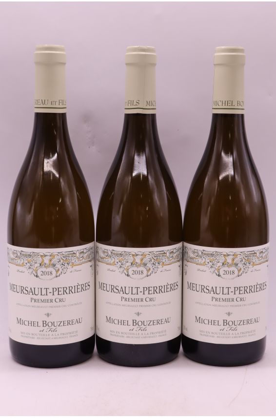 Michel Bouzereau Meursault 1er cru Perrières 2018
