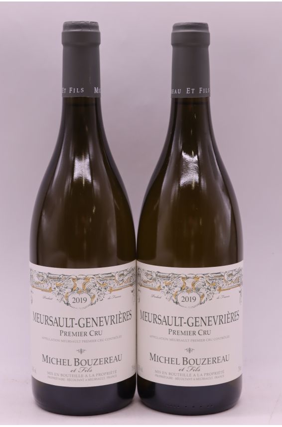 Michel Bouzereau Meursault 1er cru Les Genevrières 2019