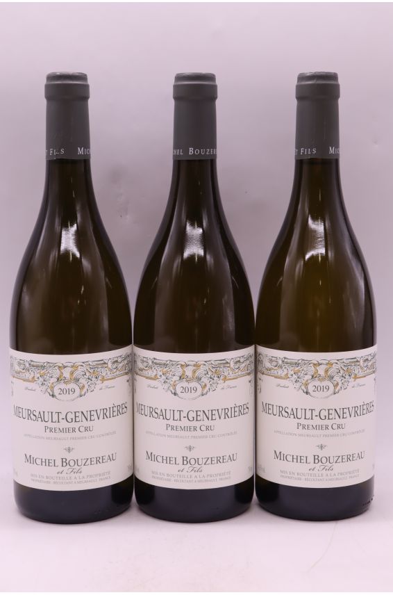 Michel Bouzereau Meursault 1er cru Les Genevrières 2019