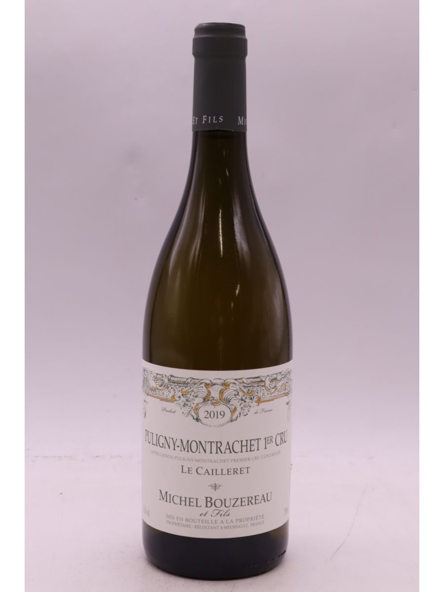 image du vin Michel Bouzereau Puligny Montrachet 1er Cru le Cailleret 2019