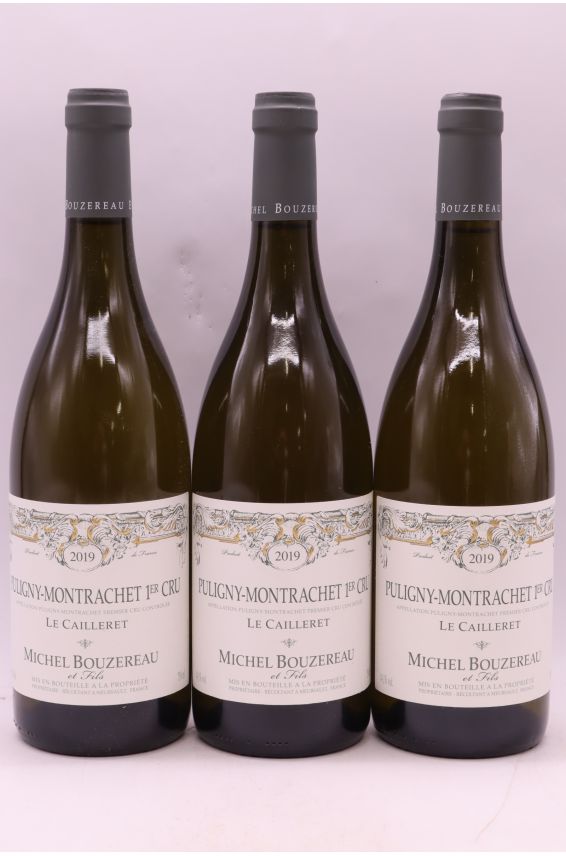 Michel Bouzereau Puligny Montrachet 1er cru Le Cailleret 2019