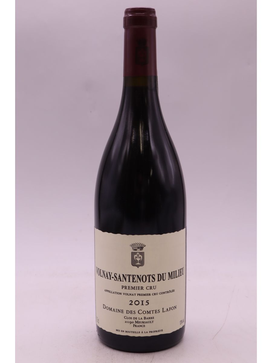 photo du vin Comtes Lafon Volnay 1er Cru Santenots du Milieu 2015
