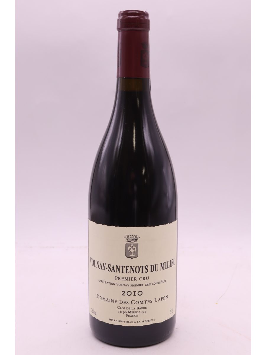 photo du vin Comtes Lafon Volnay 1er Cru Santenots du Milieu 2010