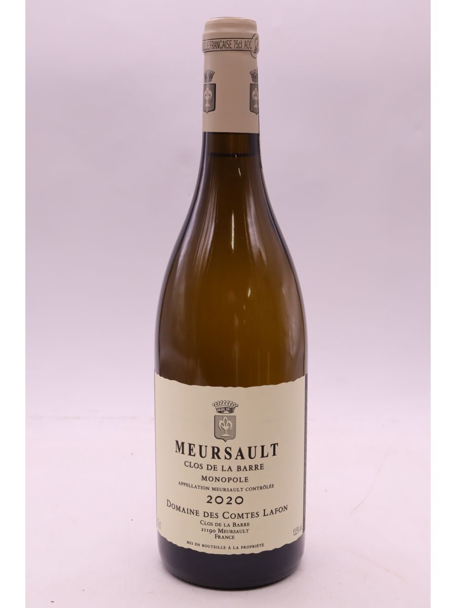 illustration du vin Comtes Lafon Meursault Clos de la Barre 2020
