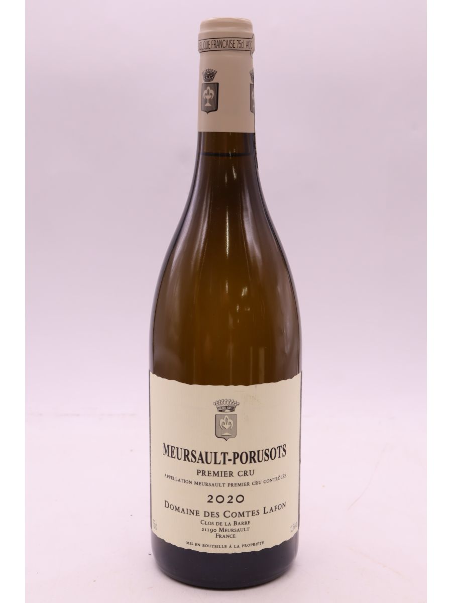 capture du vin Comtes Lafon Meursault 1er Cru Poruzots 2020