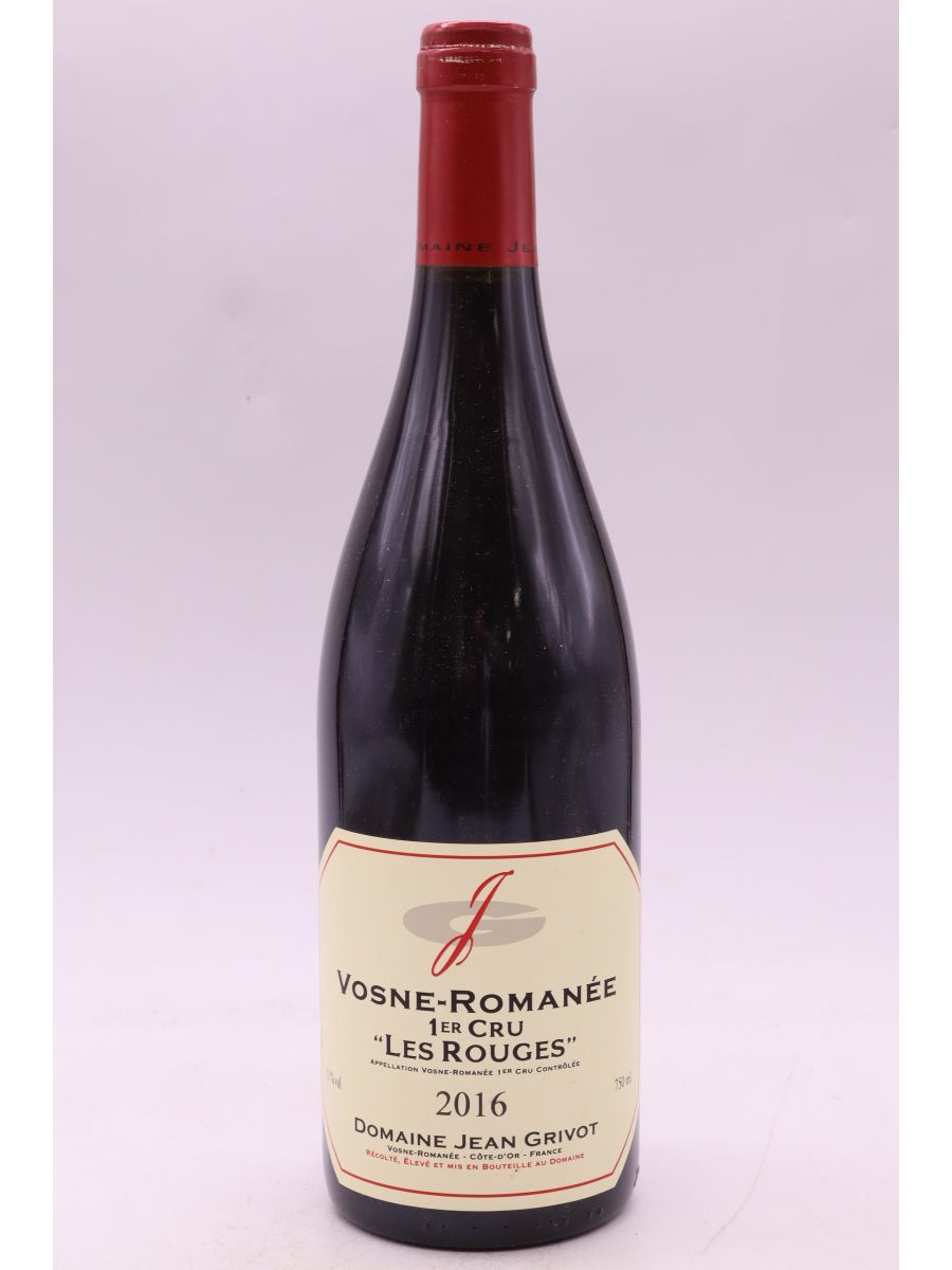 photo du vin Jean Grivot Vosne Romanée 1er Cru les Rouges 2016