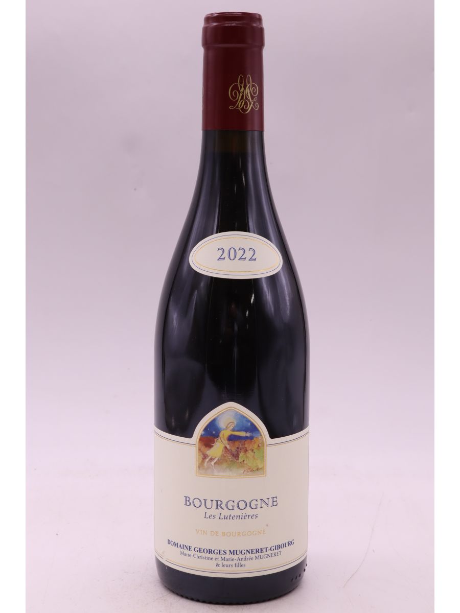 photo du vin Mugneret Gibourg Bourgogne les Lutenières 2022