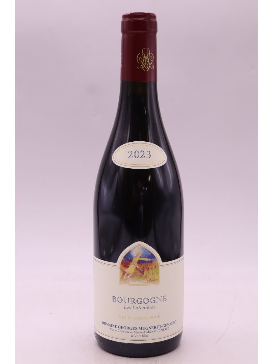 photos du vin Mugneret Gibourg Bourgogne les Lutenières 2023