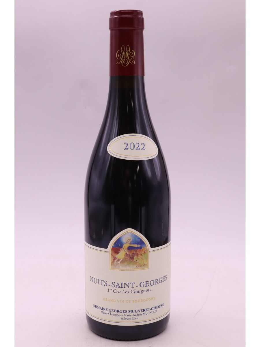 photo du vin Mugneret Gibourg Nuits Saint Georges 1er Cru les Chaignots 2022