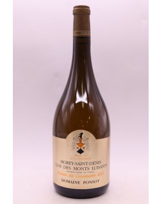 Ponsot Morey Saint Denis 1er cru Clos des Monts Luisants Pressée du Centenaire 2011 blanc Magnum