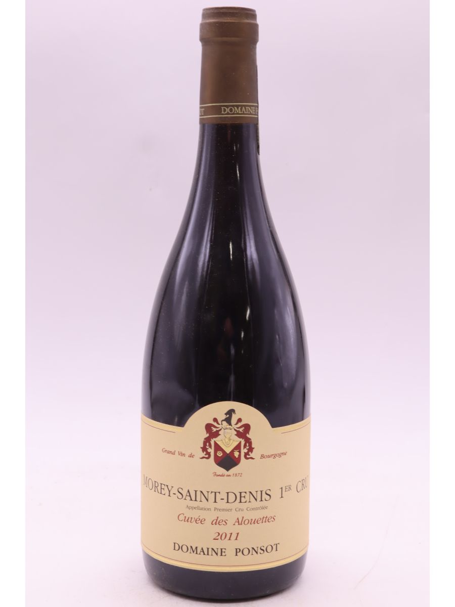 aperçu du vin Ponsot Morey Saint Denis 1er Cru Cuvée des Alouettes 2011