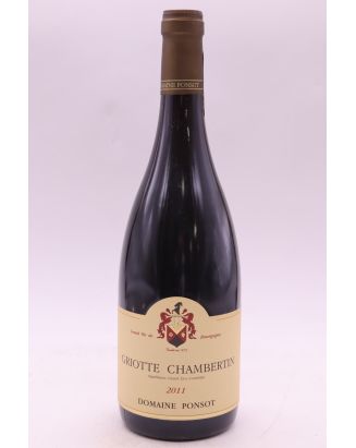 Ponsot Griottes Chambertin 2011