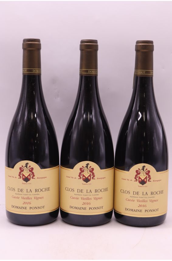 Ponsot Clos de la Roche Vieilles Vignes 2016