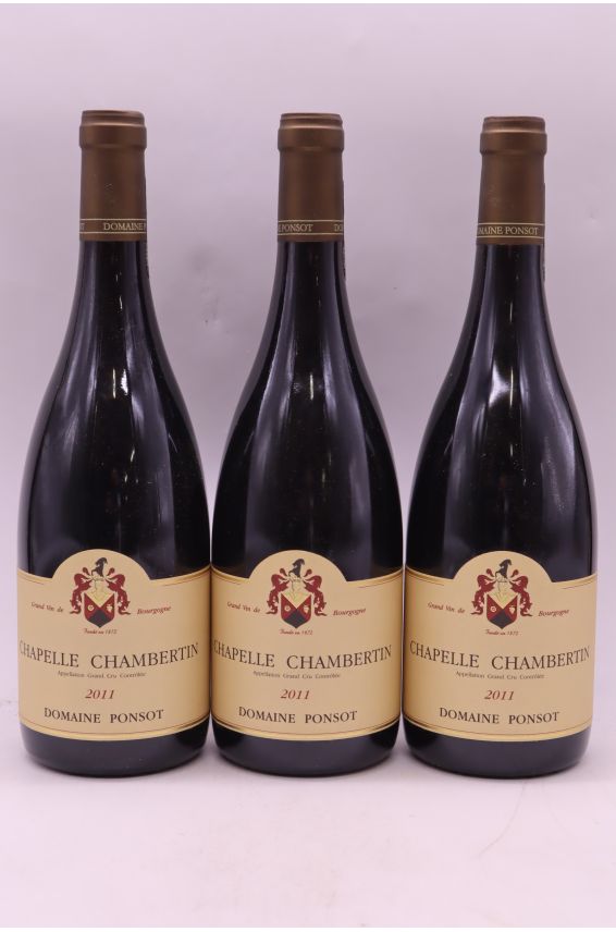 Ponsot Chapelle Chambertin 2011