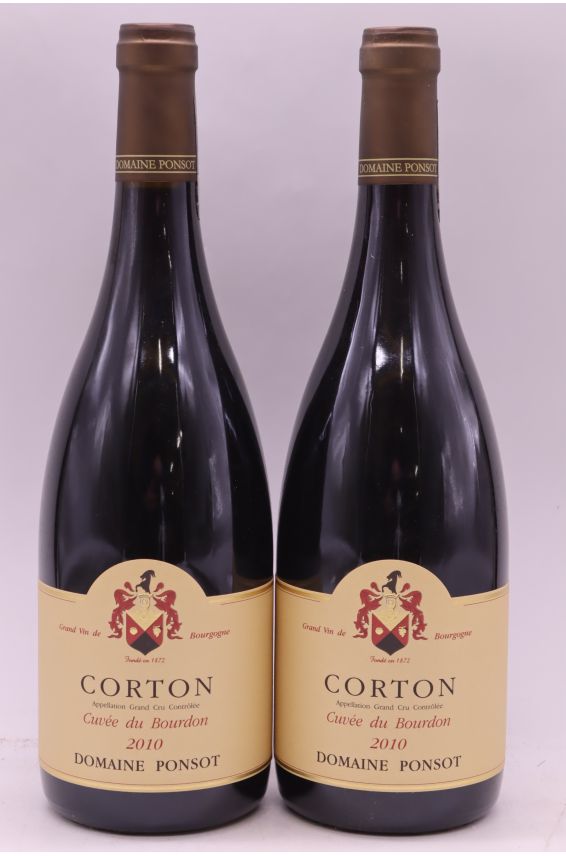 Ponsot Corton Cuvée du Bourdon 2010