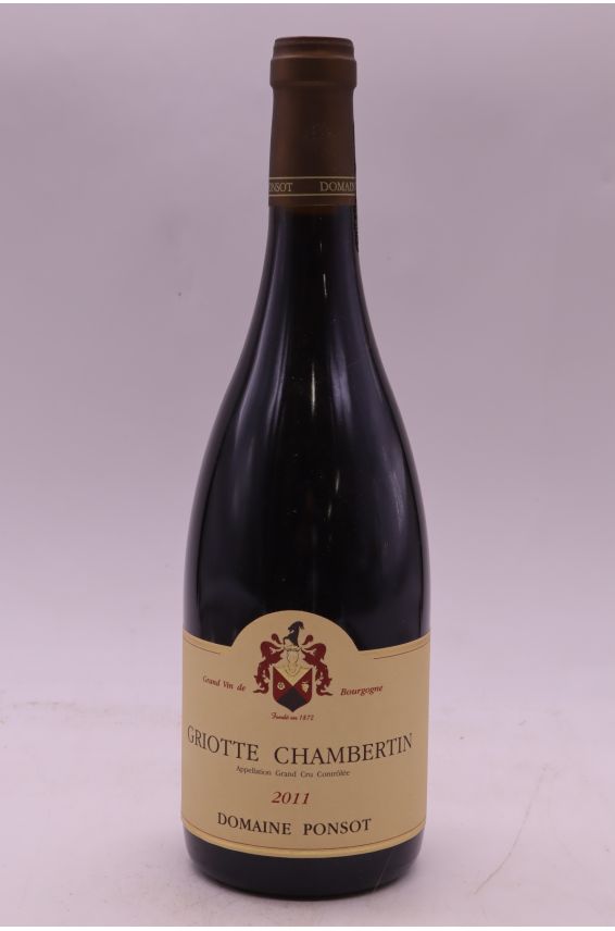 Ponsot Griottes Chambertin 2011
