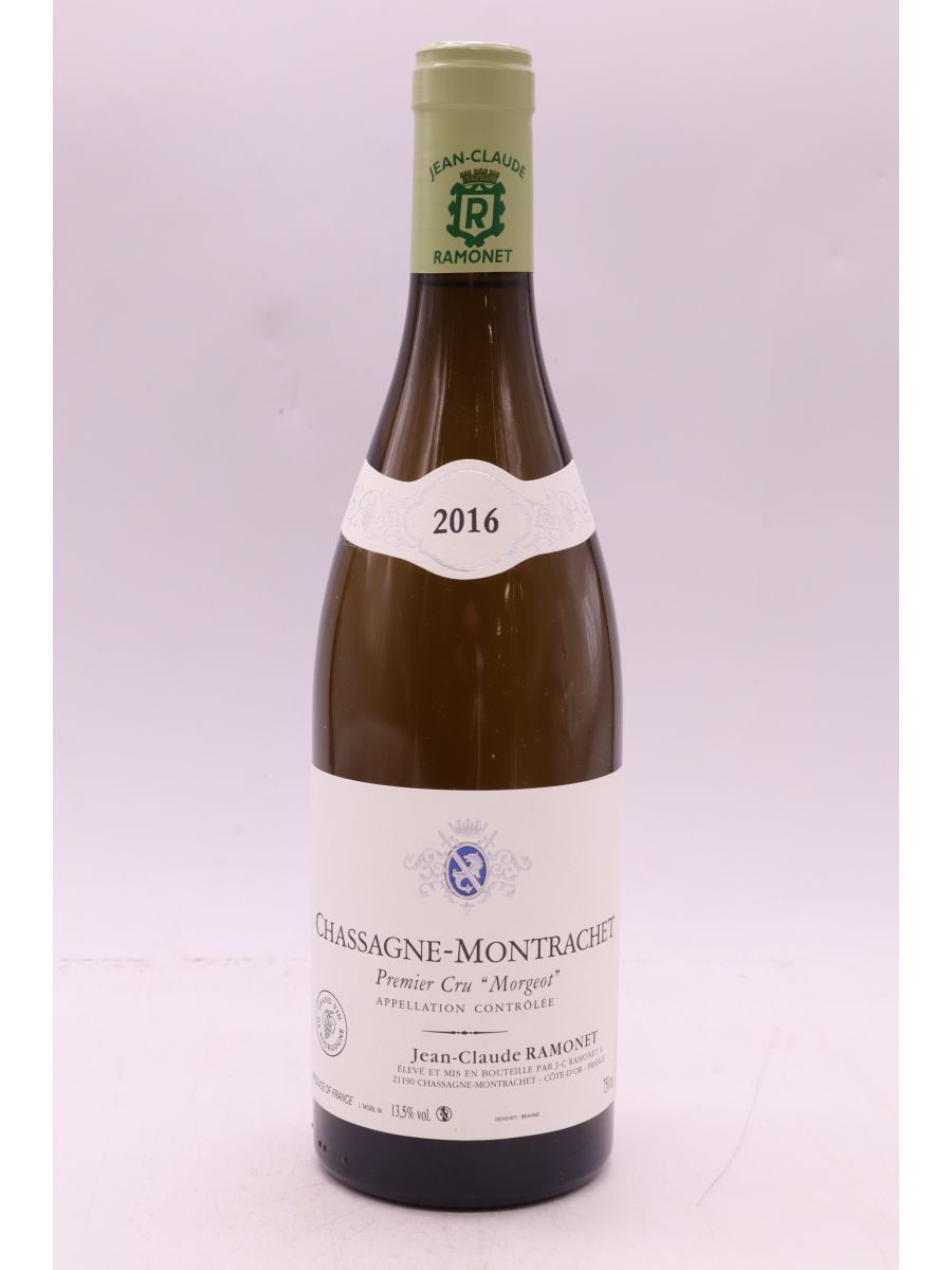 photo du vin Ramonet Chassagne Montrachet 1er Cru les Morgeots 2016 Blanc