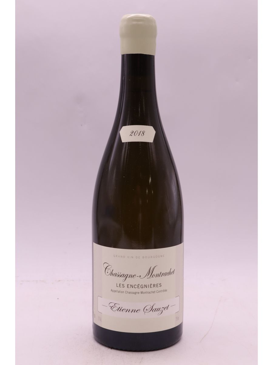 photo du vin Etienne Sauzet Chassagne Montrachet les Encegnières 2018
