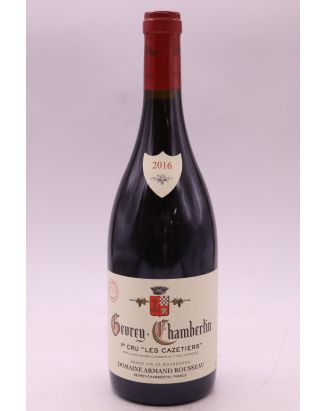 Armand Rousseau Gevrey Chambertin 1er cru Les Cazetiers 2016