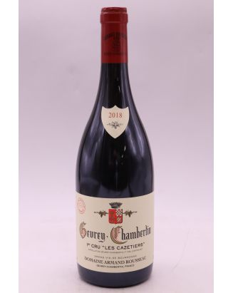 Armand Rousseau Gevrey Chambertin 1er cru Les Cazetiers 2018