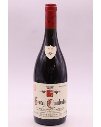 Armand Rousseau Gevrey Chambertin 1er cru Lavaux St Jacques 2012