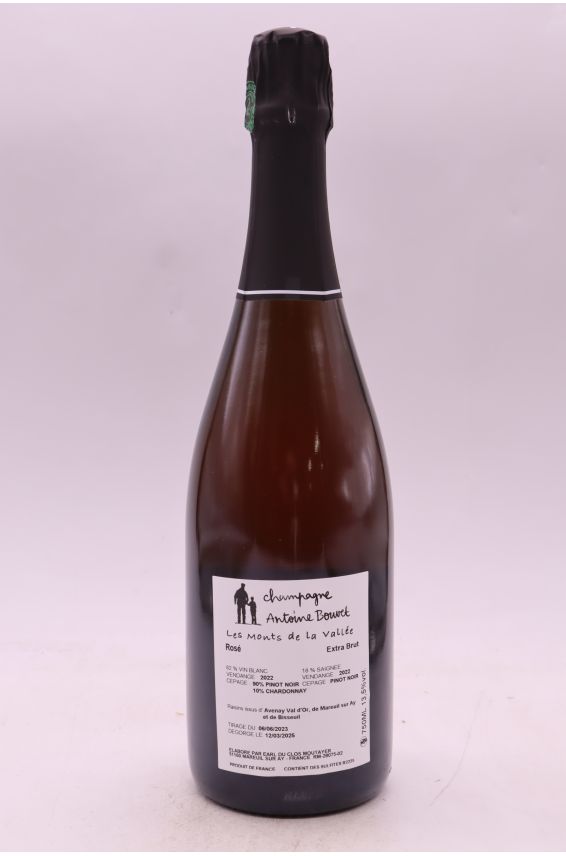 Antoine Bouvet Les Monts de la Vallée Extra Brut Rosé
