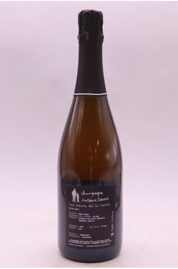 Antoine Bouvet Les Monts de la Vallée Blanc de Noirs Extra Brut