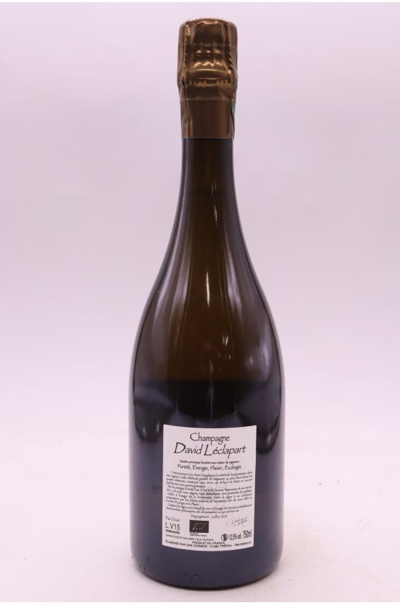 David Leclapart Blanc de Blancs 1er cru l'Apôtre Extra Brut LV15