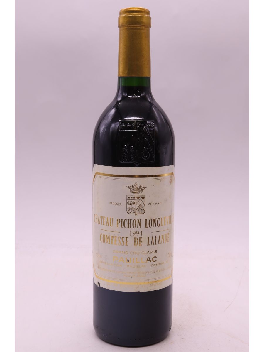 photos du vin Pichon Longueville Comtesse de Lalande 1994