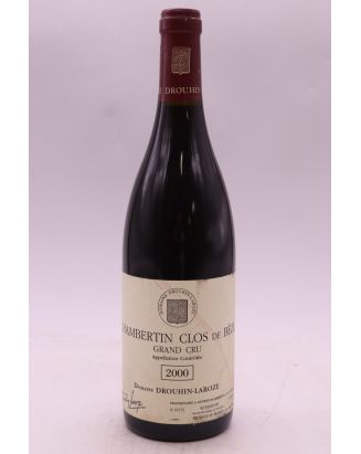 Drouhin Laroze Chambertin Clos de Bèze 2000
