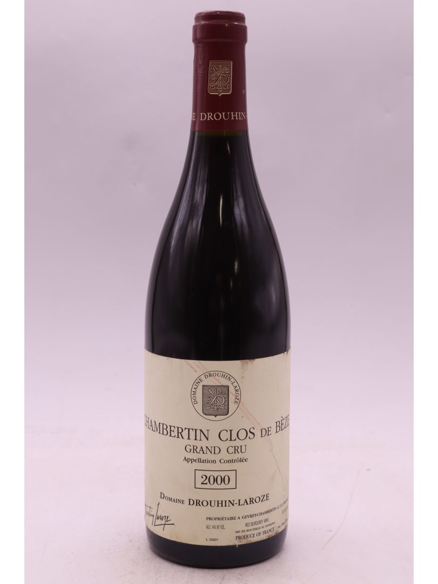illustration du vin Drouhin Laroze Chambertin Clos de Bèze 2000