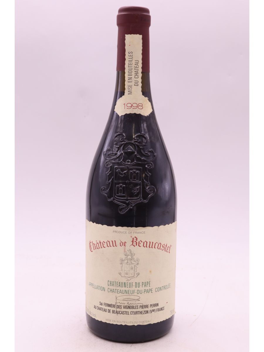 photo du vin Beaucastel 1998