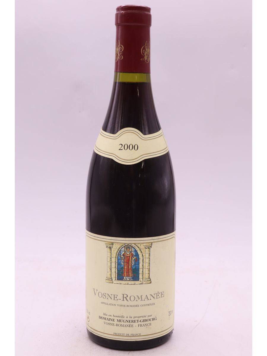 image du vin Mugneret Gibourg Vosne Romanée 2000
