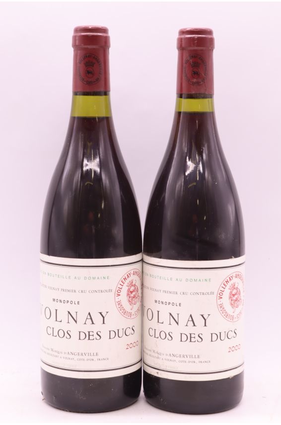 Marquis d'Angerville Volnay 1er cru Clos des Ducs 2000