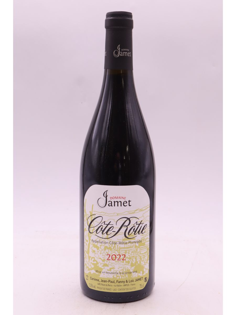photo du vin Jamet Côte Rôtie 2022