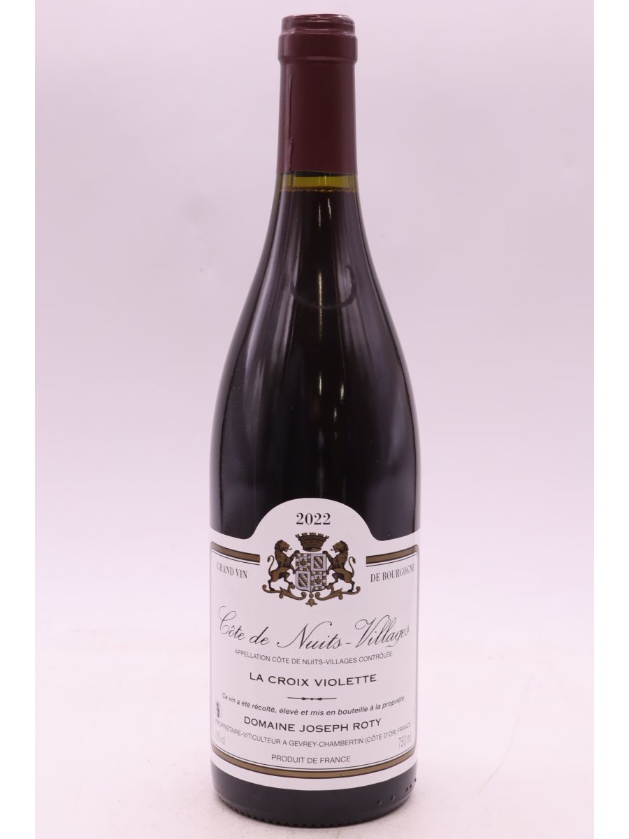 photo du vin Joseph Roty Côte de Nuits Villages la Croix Violette 2022
