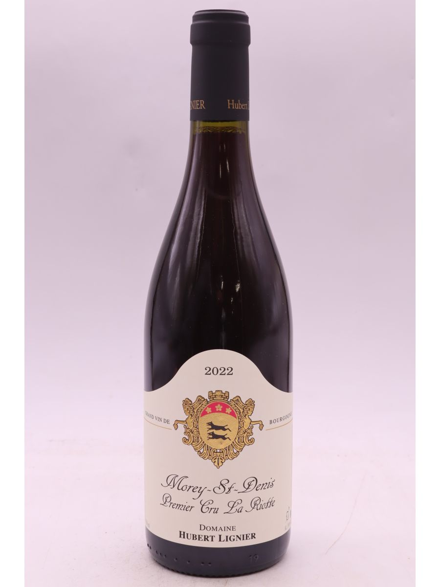photo du vin Hubert Lignier Morey Saint Denis 1er Cru la Riotte 2022