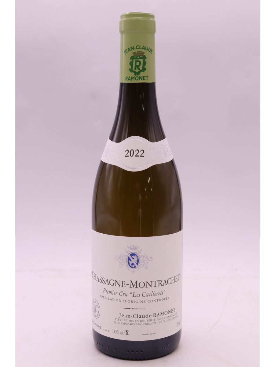 photo du vin Ramonet Chassagne Montrachet 1er Cru Caillerets 2022